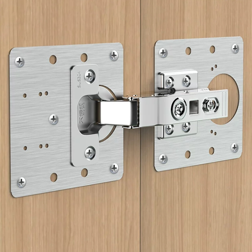Cabinet Hinge Overlay - طقم إصلاح ألواح مفصلية للخزانة ،