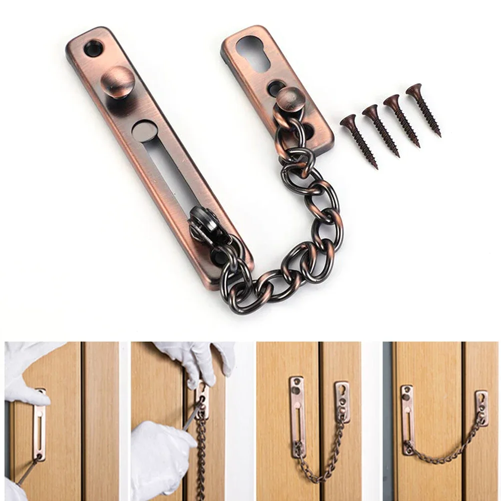 سلسلة الباب مع قفل قفل الباب س - مراجعة Furniture Hardware Fitting وسعره